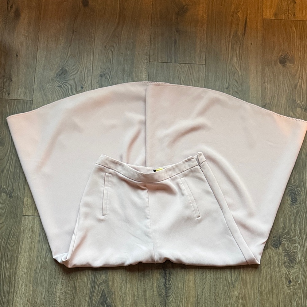 Topshop Blush Pink Wideleg elegant pants